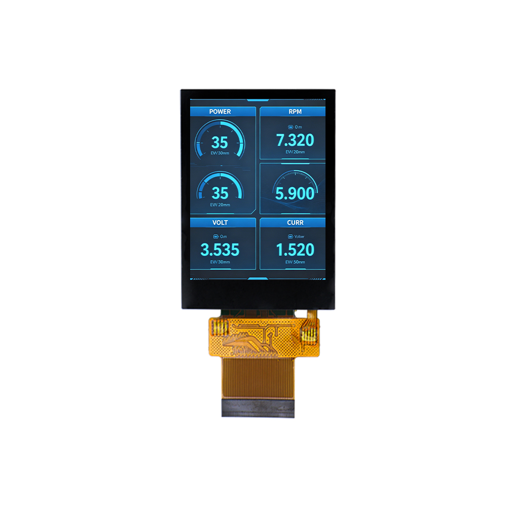 2.4-inch High Brightness Anti-Reflective Display IPS free-viewing TFT LCD ST7789